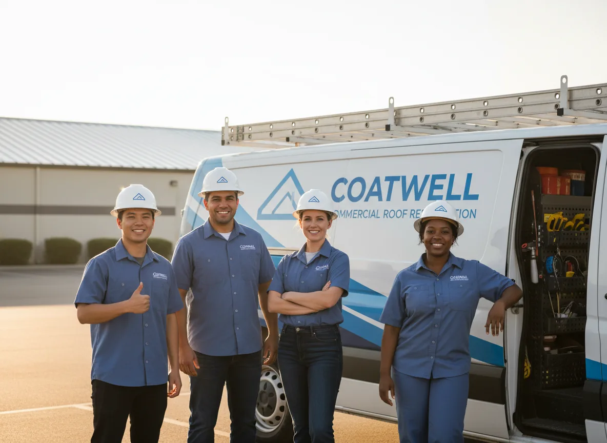 Commercial roof coating company in Williamson, GA